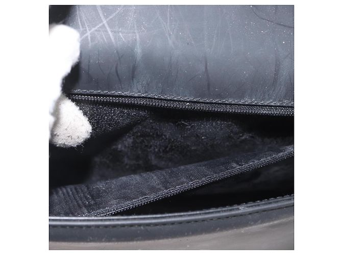 Borsa a Spalla in Pelle Nera e Argento GUCCI 001 3064 Auth BSZ351 Nero - vista 22