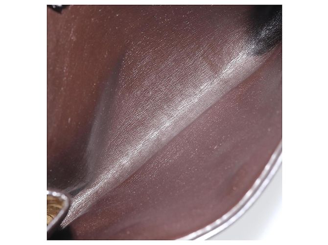 Borsa a spalla in tela Trotter Christian Dior marrone oro Auth bs34135 D'oro - vista 12