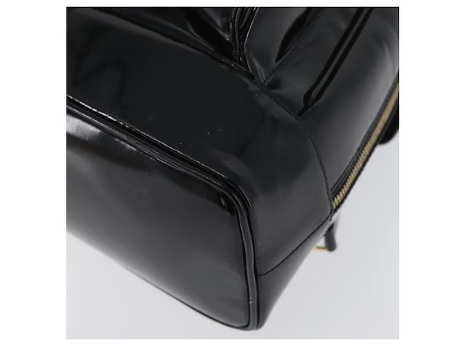 Borsa a corpo Bamboo GUCCI Pelle lucida Nera Oro 003 2113 0027 Auth ep13733 Nero D'oro - vista 15