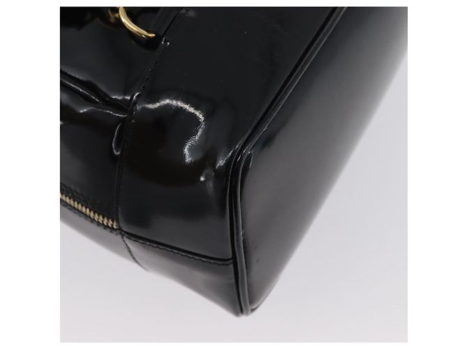 Borsa a corpo Bamboo GUCCI Pelle lucida Nera Oro 003 2113 0027 Auth ep13733 Nero D'oro - vista 16