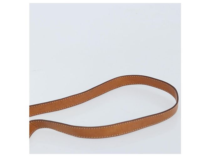 Céline Borsa a mano in tela Macadam CELINE in pelle PVC 2 in 1 marrone oro Auth LNZ630 - vista 15