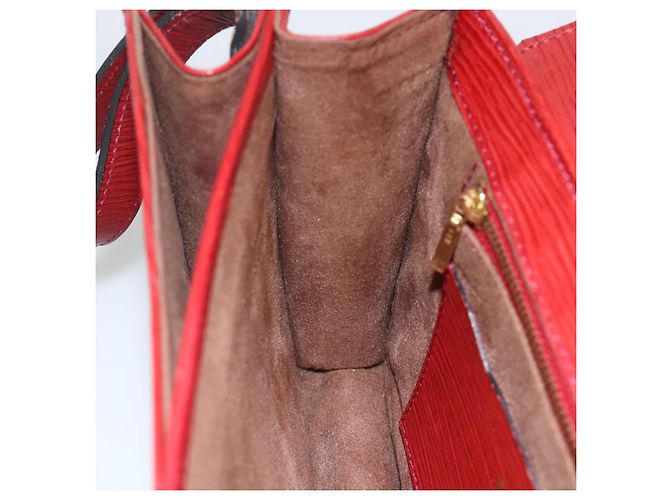 CLUTCH VERSACE Sunburst in Pelle Rossa Oro Auth am11180A Rosso D'oro - vista 20