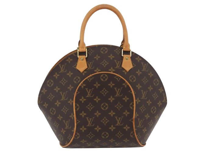 LOUIS VUITTON Bolsa de Mão Monogram Ellipse MM M51126 LV Auth AMZ105A Monograma - vista 2