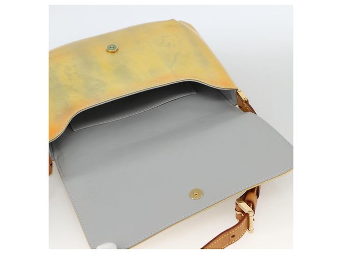 LOUIS VUITTON Borsa Thompson Street Monogram Vernis Grigia M91008 LV Auth gh1867 Grigio - vista 10