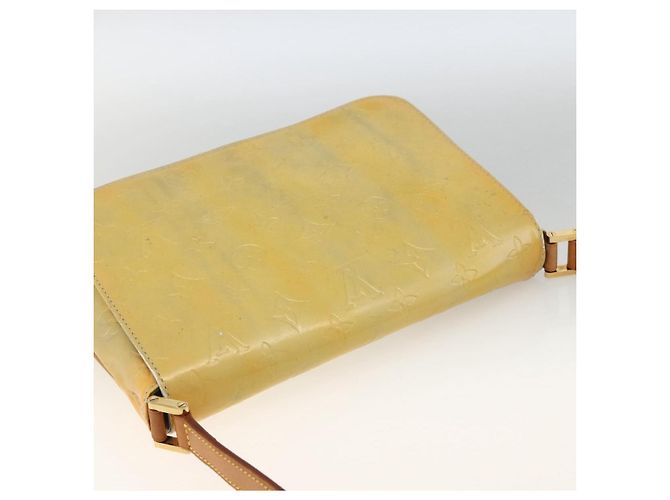 LOUIS VUITTON Borsa Thompson Street Monogram Vernis Grigia M91008 LV Auth gh1867 Grigio - vista 6