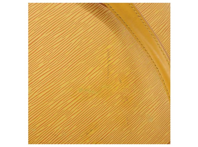 LOUIS VUITTON Borsa a Spalla Epi Lussac Gialla M52289 LV Auth bs34119 Giallo - vista 10