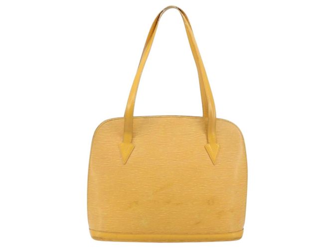 LOUIS VUITTON Borsa a Spalla Epi Lussac Gialla M52289 LV Auth bs34119 Giallo - vista 2
