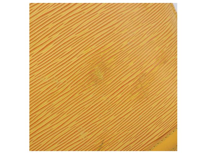 LOUIS VUITTON Borsa a Spalla Epi Lussac Gialla M52289 LV Auth bs34119 Giallo - vista 4