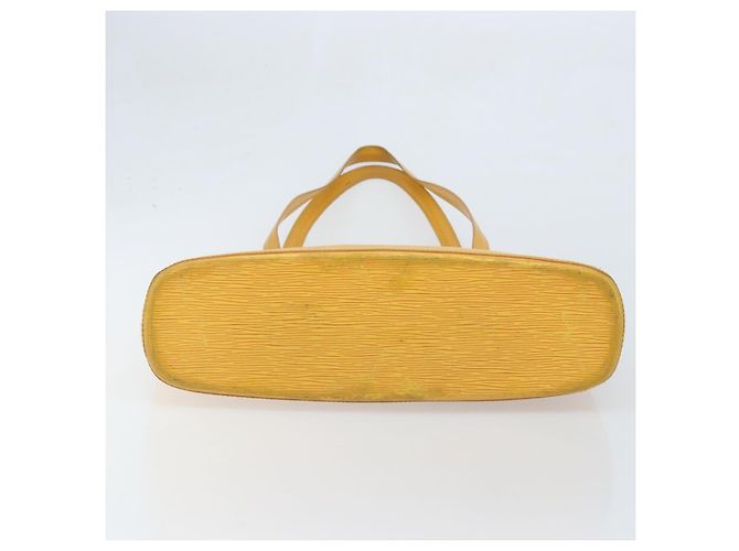 LOUIS VUITTON Borsa a Spalla Epi Lussac Gialla M52289 LV Auth bs34119 Giallo - vista 7