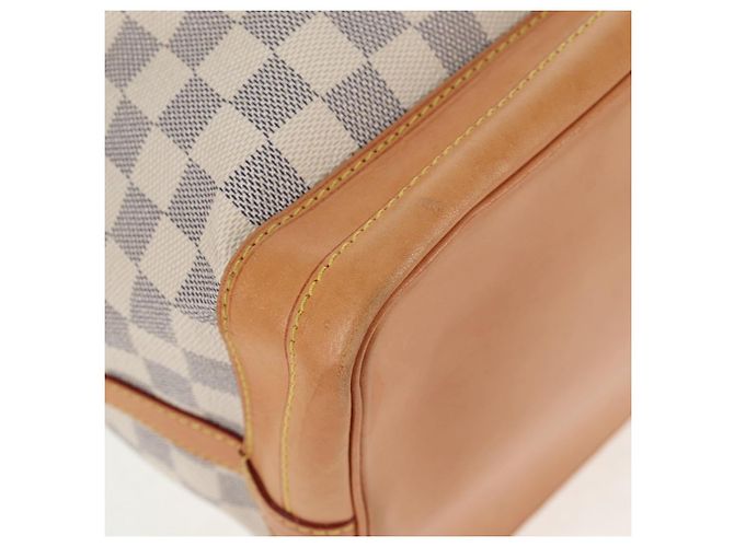 LOUIS VUITTON Borsa a Spalla Noe Damier Azur N42222 LV Auth 137147V - vista 15