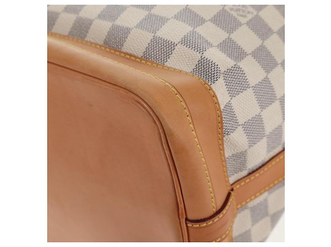 LOUIS VUITTON Borsa a Spalla Noe Damier Azur N42222 LV Auth 137147V - vista 17