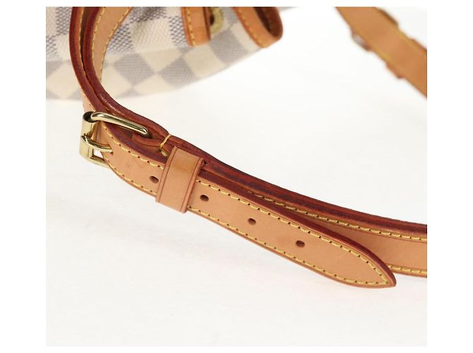 LOUIS VUITTON Borsa a Spalla Noe Damier Azur N42222 LV Auth 137147V - vista 9