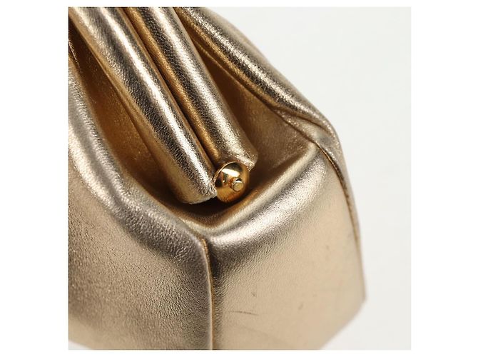 Borsa a Spalla in Pelle CHANEL con Catena Dorata CC Auth 139977SAV D'oro - vista 19