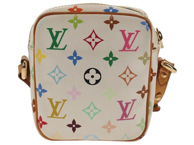 LOUIS VUITTON Monogram Multicolor Lift Schultertasche Weiß M40055 LV Auth 128929V - Ansicht 2