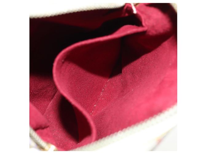 LOUIS VUITTON Monogram Multicolor Lift Schultertasche Weiß M40055 LV Auth 128929V - Ansicht 22