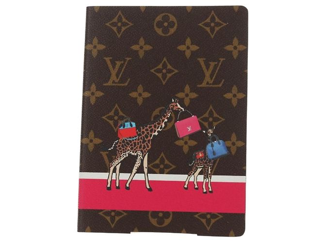 LOUIS VUITTON Monogram Kaye Clemence Note Cover GI0767 LV Auth 145799M - view 13