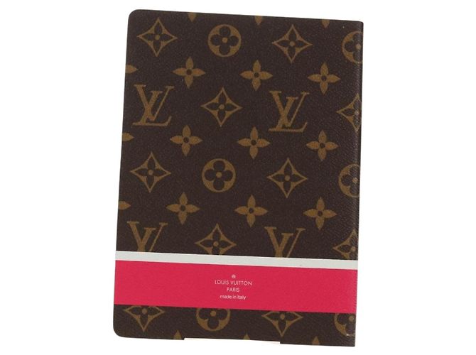 LOUIS VUITTON Monogram Kaye Clemence Note Cover GI0767 LV Auth 145799M - view 2