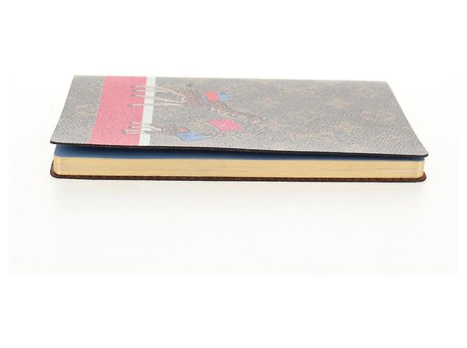 LOUIS VUITTON Monogram Kaye Clemence Note Cover GI0767 LV Auth 145799M - view 3