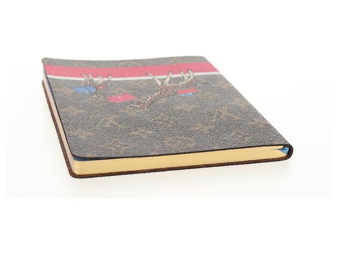 LOUIS VUITTON Monogram Kaye Clemence Note Cover GI0767 LV Auth 145799M - view 5