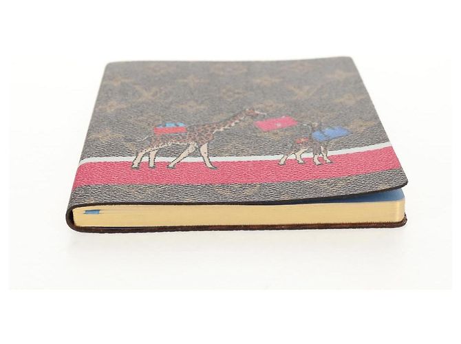 LOUIS VUITTON Monogram Kaye Clemence Note Cover GI0767 LV Auth 145799M - view 6