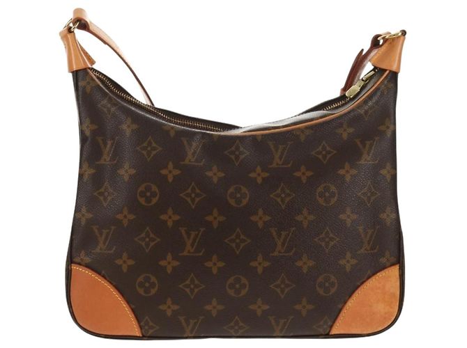 LOUIS VUITTON Borsa a Spalla Monogram Boulogne 30 M51265 LV Auth am9239V Monogramma - vista 2