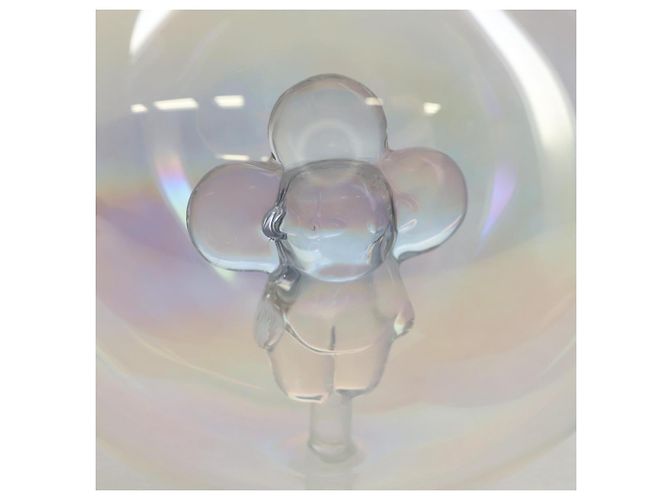 LOUIS VUITTON Vivienne Ornament Glass Snow Globe Glass Clear LV Auth bs30003SM - view 5