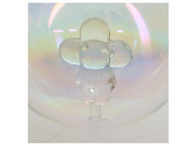 LOUIS VUITTON Vivienne Ornament Glass Snow Globe Glass Clear LV Auth bs30003SM - view 7