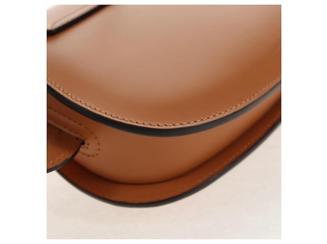 Borsa a mano per bambini GUCCI Koala in pelle marrone argento 605824 Auth 146368SAV - vista 16