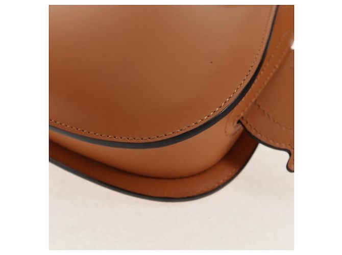 Borsa a mano per bambini GUCCI Koala in pelle marrone argento 605824 Auth 146368SAV - vista 17