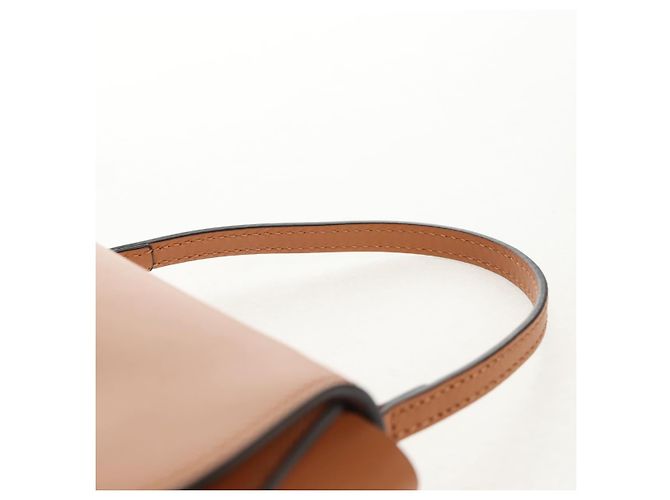 Borsa a mano per bambini GUCCI Koala in pelle marrone argento 605824 Auth 146368SAV - vista 8