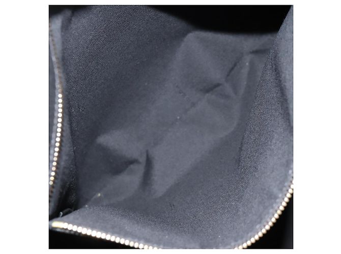Bolso tote de lona FENDI VERSACE Collaboration 2way Negro Dorado Auth BA6912M - vista 28