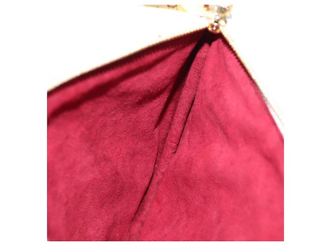 LOUIS VUITTON Monogramm Multicolor Pochette GM Tasche Weiß M60027 Auth 145858SAV - Ansicht 22