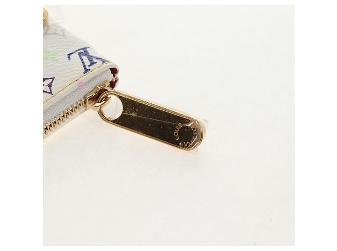 LOUIS VUITTON Monogramm Multicolor Pochette GM Tasche Weiß M60027 Auth 145858SAV - Ansicht 8