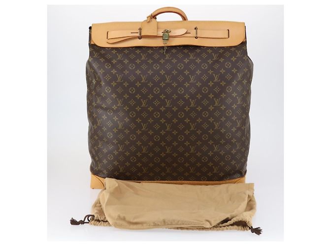 LOUIS VUITTON Borsa Boston Steamer 55 Monogram M41124 LV Auth 148205SV Monogramma - vista 12