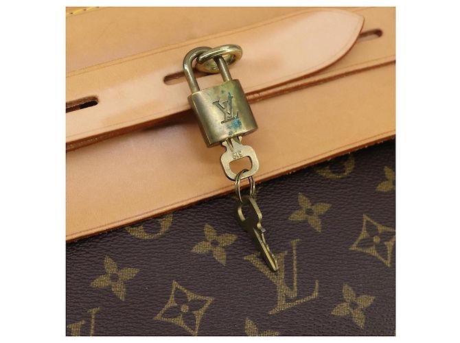 LOUIS VUITTON Borsa Boston Steamer 55 Monogram M41124 LV Auth 148205SV Monogramma - vista 8