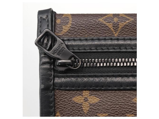 LOUIS VUITTON Borsa Messenger Piatta in Denim Monogram M44641 LV Auth 152437SAM Monogramma - vista 21