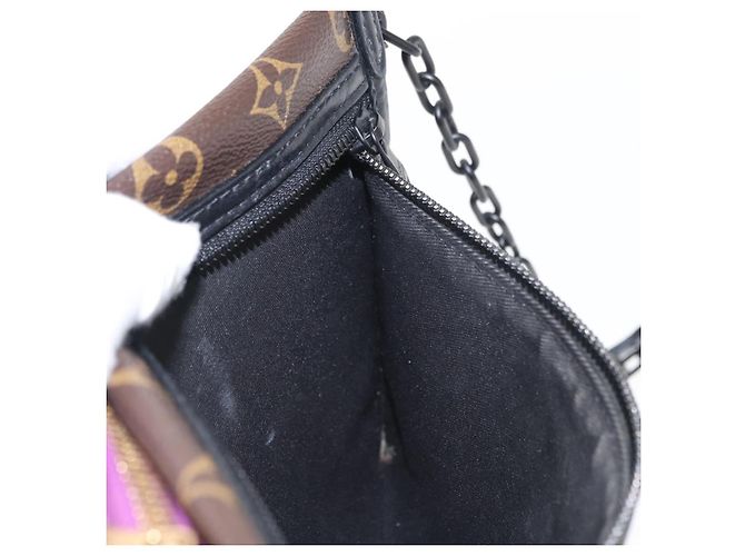 LOUIS VUITTON Borsa Messenger Piatta in Denim Monogram M44641 LV Auth 152437SAM Monogramma - vista 25