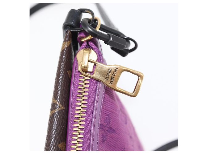 LOUIS VUITTON Borsa Messenger Piatta in Denim Monogram M44641 LV Auth 152437SAM Monogramma - vista 27