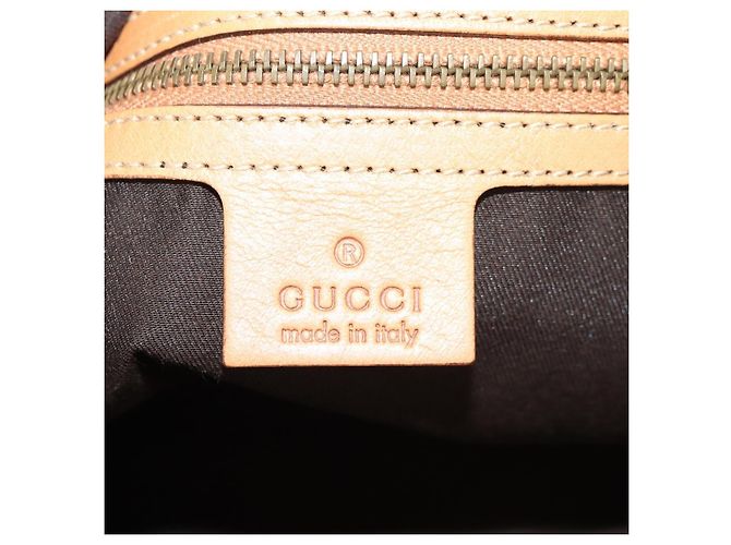 GUCCI Interlocking Schultertasche aus Canvas Mehrfarbig Gold Auth 134341SAV - Ansicht 22