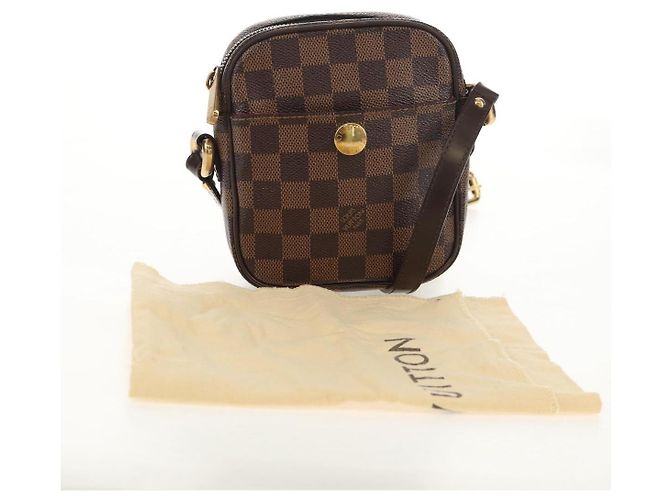 LOUIS VUITTON Borsa a Spalla Lift Damier Ebene N60009 LV Auth 134362V - vista 12