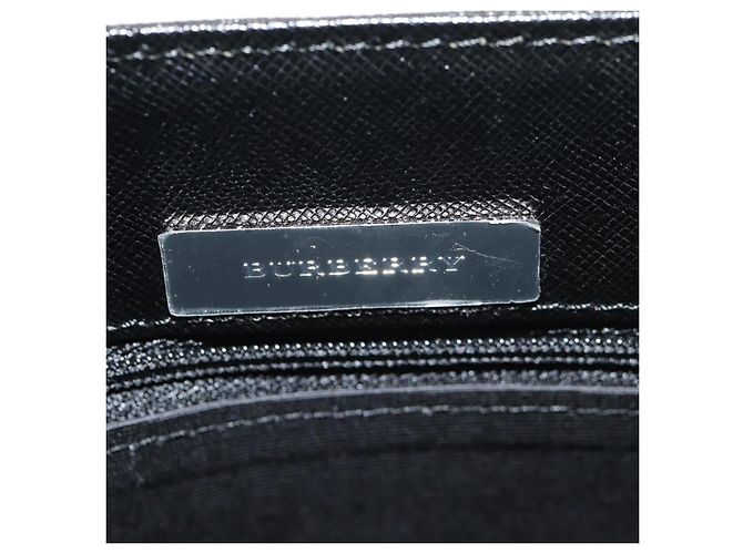 Burberry Nova Check Handtasche aus Canvas Beige Silber Authentisch am9603V - Ansicht 10