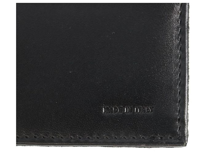 FENDI Zucchino Canvas Kompaktgeldbörse Schwarz Auth am9790V - Ansicht 19