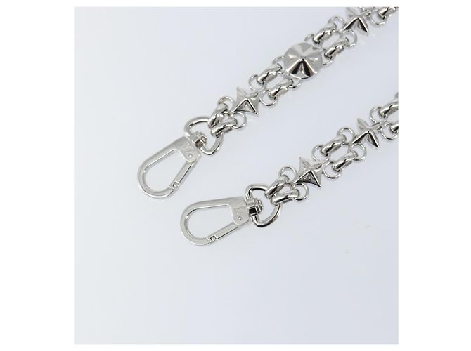 LOUIS VUITTON Per Cintura da Spalla Dauphine Acciaio Inossidabile Argento LV Auth 152703SAM - vista 3