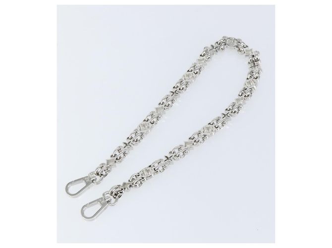 LOUIS VUITTON Per Cintura da Spalla Dauphine Acciaio Inossidabile Argento LV Auth 152703SAM - vista 6