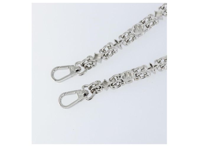 LOUIS VUITTON Per Cintura da Spalla Dauphine Acciaio Inossidabile Argento LV Auth 152703SAM - vista 7