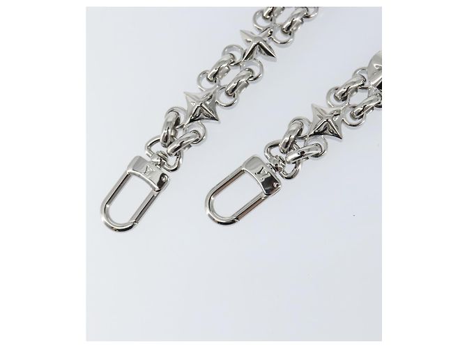 LOUIS VUITTON Per Cintura da Spalla Dauphine Acciaio Inossidabile Argento LV Auth 152701SAM - vista 3