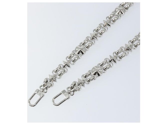 LOUIS VUITTON Per Cintura da Spalla Dauphine Acciaio Inossidabile Argento LV Auth 152701SAM - vista 4