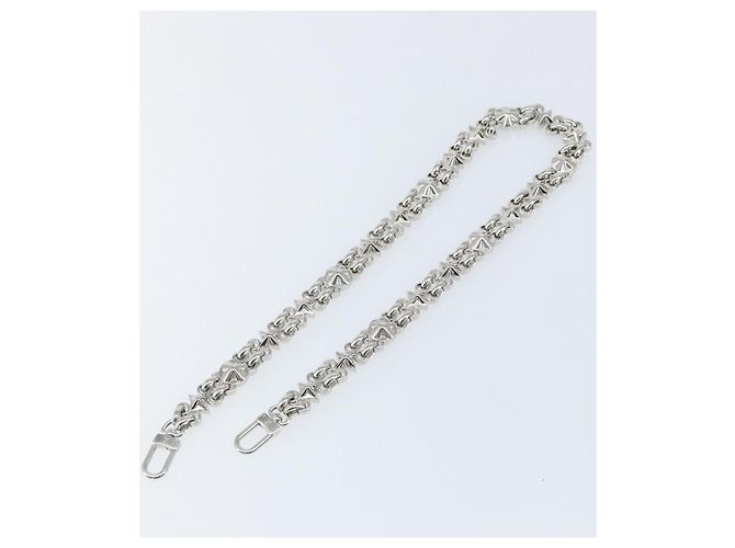 LOUIS VUITTON Per Cintura a Spalla Dauphine Acciaio Inossidabile Argento LV Auth 152700SAM - vista 2