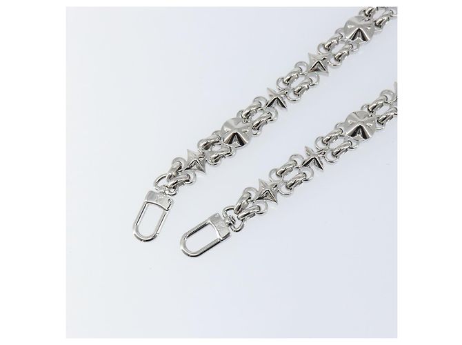 LOUIS VUITTON Per Cintura a Spalla Dauphine Acciaio Inossidabile Argento LV Auth 152700SAM - vista 3