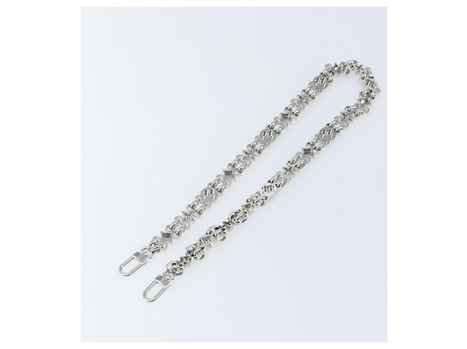 LOUIS VUITTON Per Cintura a Spalla Dauphine Acciaio Inossidabile Argento LV Auth 152700SAM - vista 6